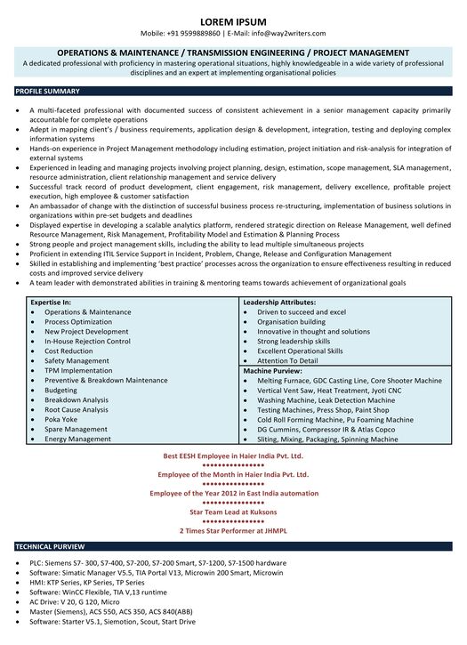 Textual Resume